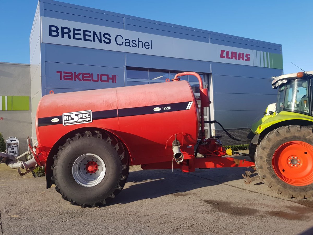 BreensOfCashel's tweet photo. 2012 HiSpec 2300gl Tank away this week to Upperchurch, Co Tipperary. Big thanks for the business. 
#breens https://t.co/qXAIrA3QLQ