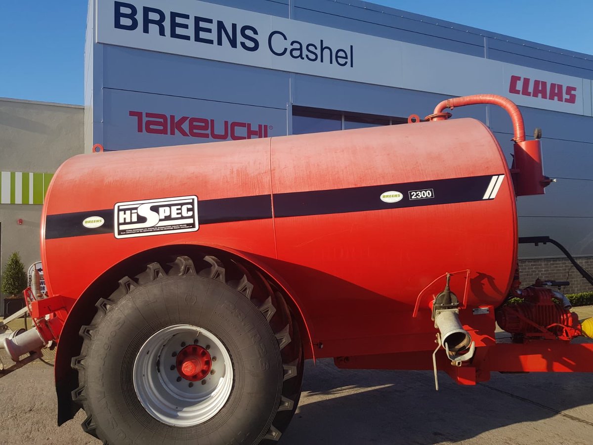 BreensOfCashel's tweet photo. 2012 HiSpec 2300gl Tank away this week to Upperchurch, Co Tipperary. Big thanks for the business. 
#breens https://t.co/qXAIrA3QLQ