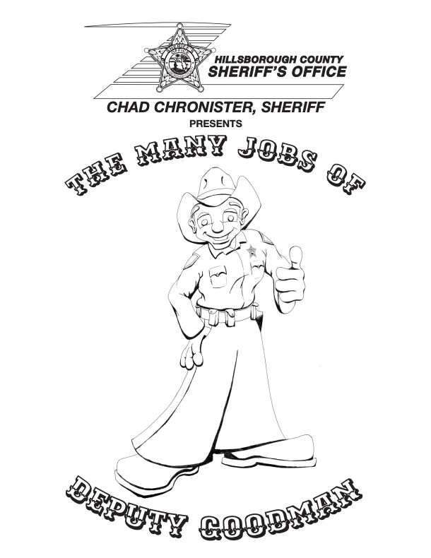 Download Hcso On Twitter Fact Friday Did You Know That The Teamhcso Has Its Own Coloring Books For Deputies To Hand Out To Kids This Coloring Book Has Been Around For Two Decades