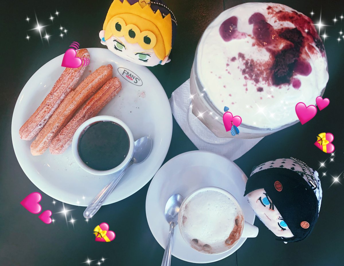 antynomia's tweet photo. Expresso for Capo!🤐💕
And sweets for Baby! 🐞💕 https://t.co/R6KZPdaTLS