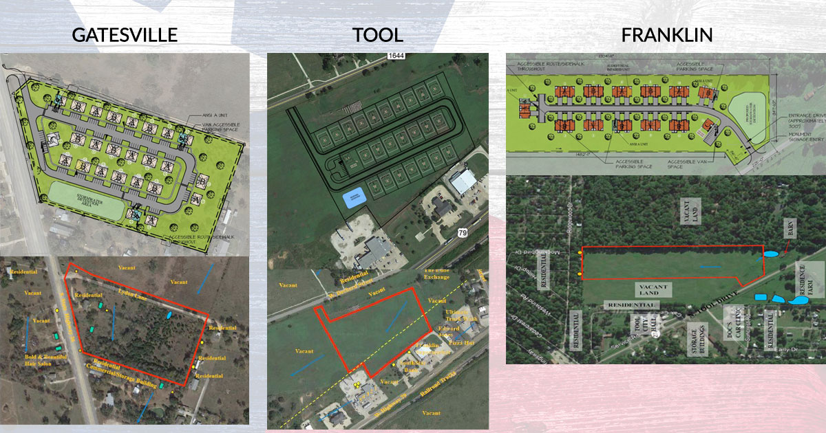 FourCornersDev's tweet photo. Four Corners Development, LLC was awarded tax credits for 3 developments at the Texas Department of Community Affairs (TDHCA) board meeting on July 25, 2019. These developments will be built in the cities of Gatesville, Tool and Franklin. #seniorliving https://t.co/4Hp8eyqRMf https://t.co/BIiI4s9YAp