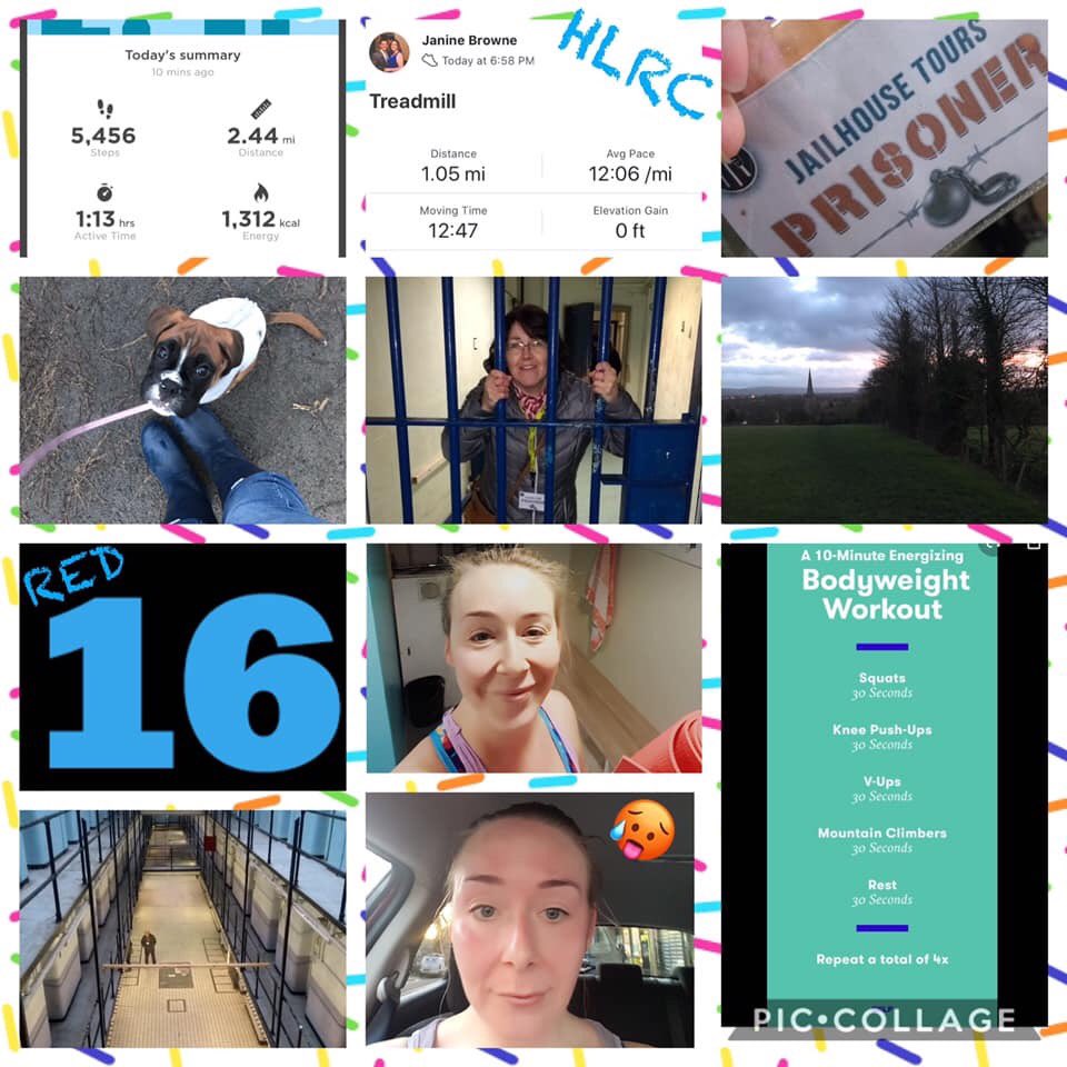 HighbridgeLRC's tweet photo. RED 16 - Well done to everyone, we’re half way there! ❤️😊 #youcandoit  #redjanuary
#nevermindtheweather https://t.co/LcWMnVszbU
