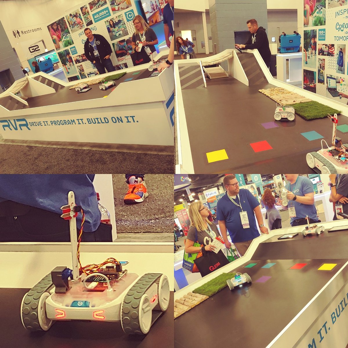 JenniferR2ATiM's tweet image. One of my favorite robots @fetc @Sphero @SpheroEdu #spherorvr #FETC2020