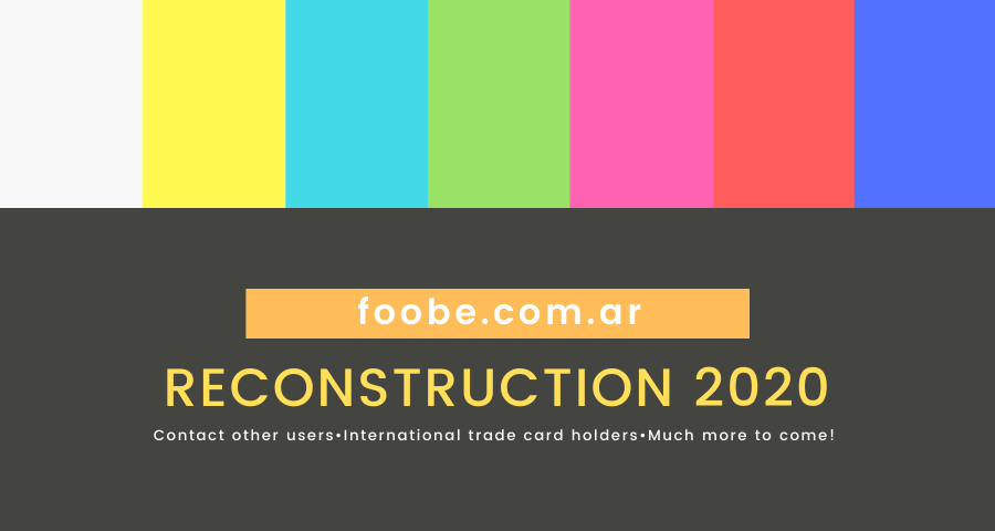 foobe.com.ar #Reconstruction2020 #International #Traders #Countdown #export #import #food #foobe #beverages