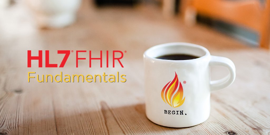 HL7's tweet photo. By demand, registration is NOW OPEN for the next session of #HL7 #FHIR Fundamentals! This 4-week online course is our most popular for an in-depth overview of the FHIR standard. Save your spot now and pay before class begins in April! https://t.co/79754Fxumd https://t.co/nj1nLJ3L05