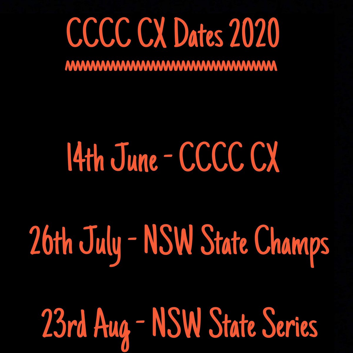 Central Coast Cycling Club (NSW, Australia) (@CCCyclingNSW) on Twitter photo 2020-01-16 21:49:50