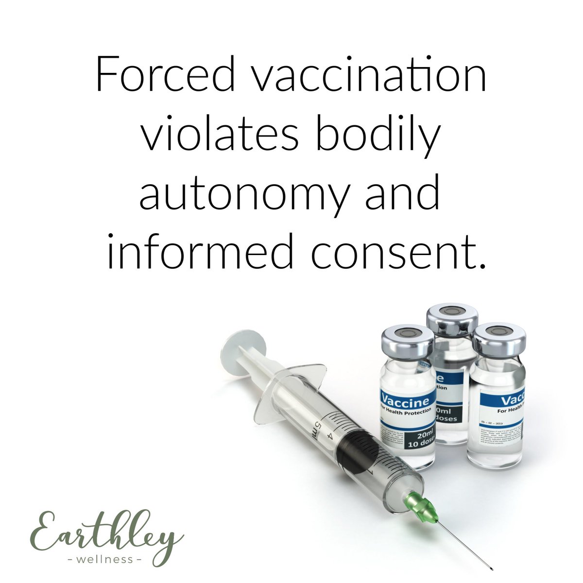 olyatsimbalist's tweet photo. A sheet of paper that says "Vaccines are great, get them all" is not informed consent.
#readavaccineinsert #noNYMandates https://t.co/i7JAWj8dhb