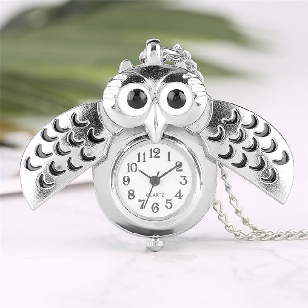 GalleryValeria's tweet image. #uniqueclocks #phillyjeweler Vintage Owl Pocket Watch valeriagallery.com/vintage-owl-po…