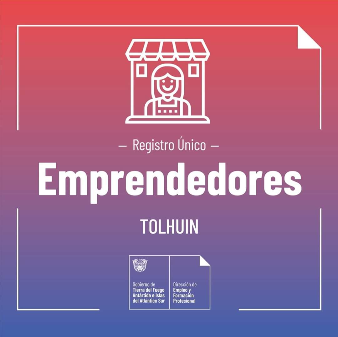 📥 REGISTRO ÚNICO DE EMPRENDEDORES DE LA ECONOMÍA POPULAR 📝

📌En #Tolhuin inscribite a través del celular institucional vía WhatsApp 2901-526146 🗂

👩‍💻 Contacto: 
☎️ (02901) - 437858 o 422037

Para más información, ingresá al siguiente enlace 😀 ⤵️
m.facebook.com/story.php?stor…