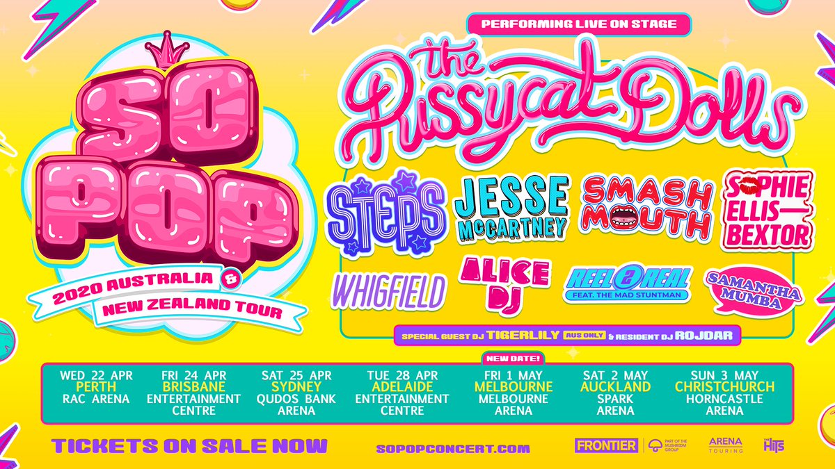 Literally, <a href="/sopopconcert/">So Pop</a> is your dream pop concert line-up + it's coming to life this Apr-May! 😍 Get ready to see all your fav '00s acts live on stage.

The Melbourne date has moved to Fri 1 May so that you can bootscoot your way into the weekend! 🤠

🎫 sopopconcert.com