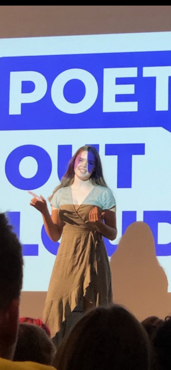 tweetcher206's tweet photo. Leilani represented @LehightonHighSc so well. Congratulations on placing in the regional competition. 🥉 📚 #poetryoutloud #tribepride #nuwanda https://t.co/4POYp7DLsg
