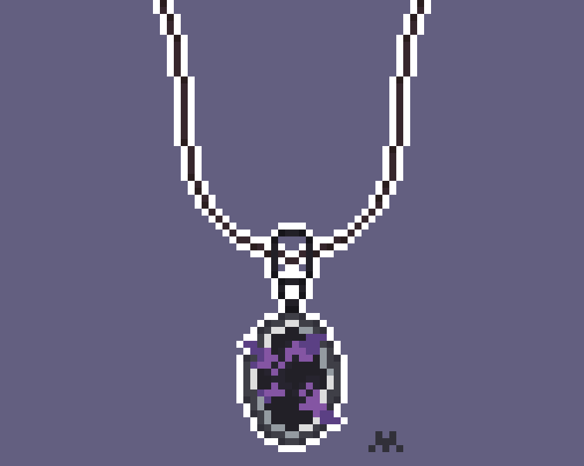 Pixnicius's tweet photo. a #geodo necklace. #pixel_dailies @Pixel_Dailies
#pixelart #pixelfortress #aseprite https://t.co/pXHkpWZKCw