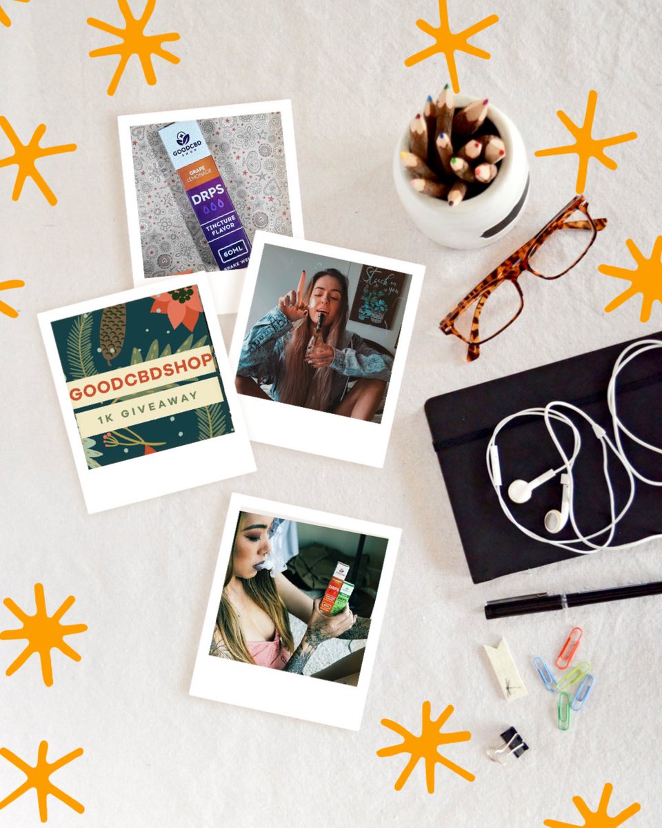 Make sure to check out our Instagram 
We’re having a 1000 Follower Giveaway 🎉
#CBDlife #cbdmovement #Giveaway #giveaways