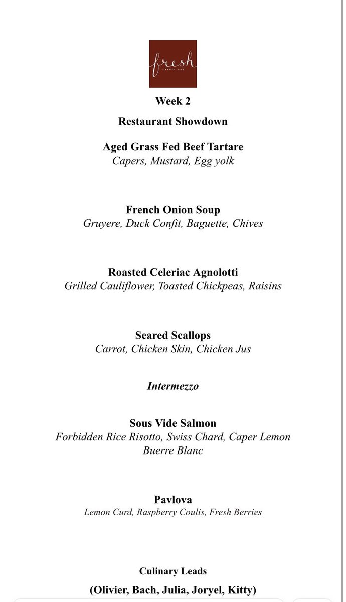 Winter Dinner Series: Restaurant Showdown Jan. 21 &amp; 22nd 6pm $38+ tax. Book now: NSCC.CA/FRESH