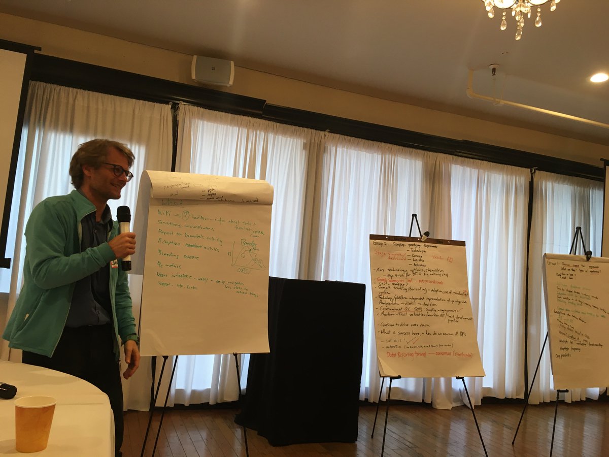 stargao3's tweet photo. Informative #HTPG project updates, @GOBII_DB tool demo! Energizing breakout #decision_support, #genotyping, #Adoption. True #partnership @Diversityarrays, @HuttonICS , @Intertek, @Bayer4Crops, @corteva, @Cipotato, @CIMMYT, @irri @IITA_CGIAR, @CGIAR, @Cornell https://t.co/NmxeejdC0G