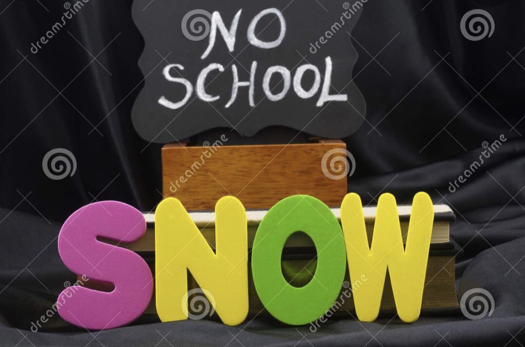 No School Tomorrow, January 17, 2020! Stay Safe and Warm! ❄️