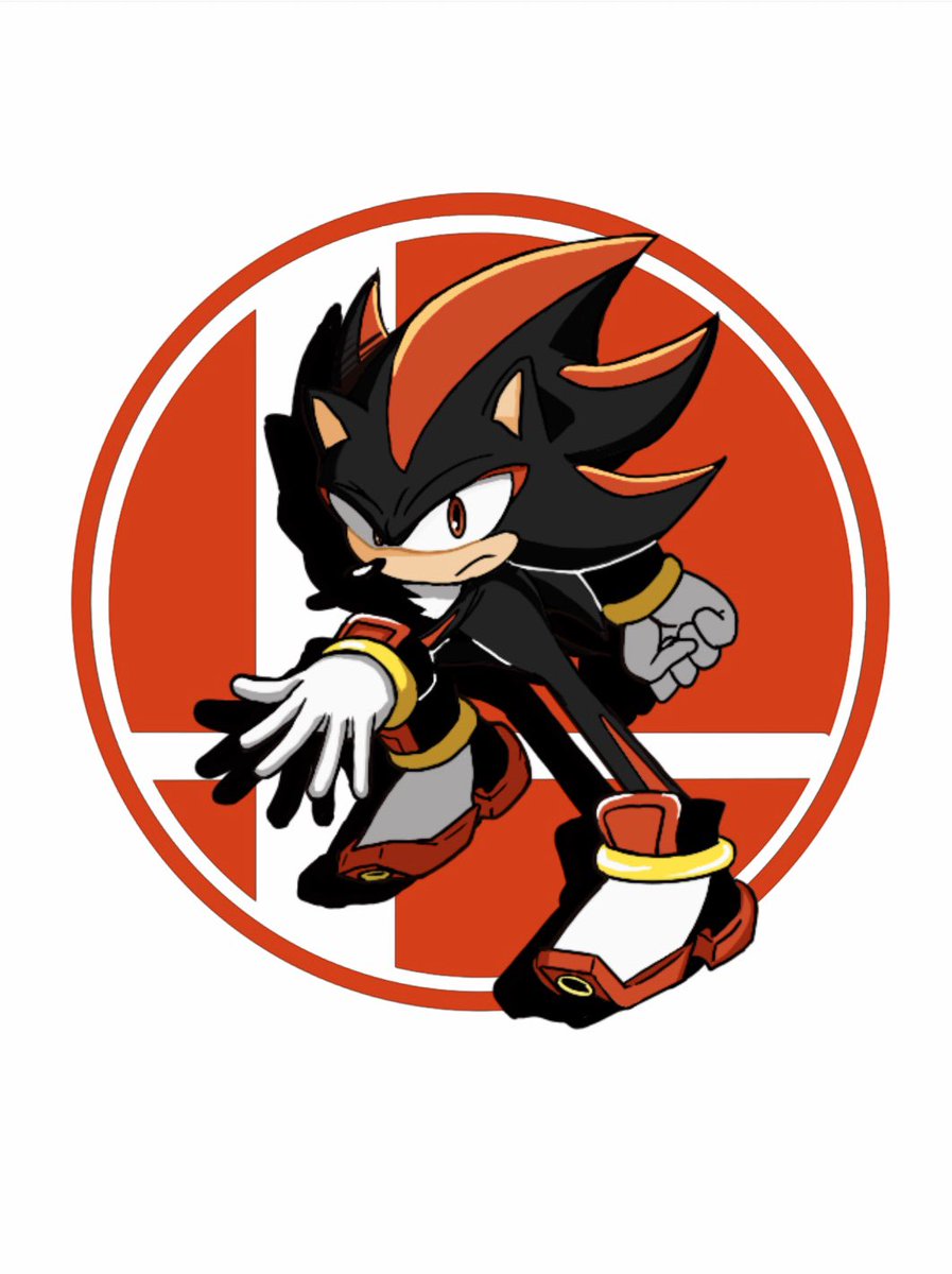 DanManX3's tweet photo. Been playing Smash bros none stop, and hoping my boi Shadow gets to be playable. #ShadowForSmash https://t.co/Jsno5Xnuak