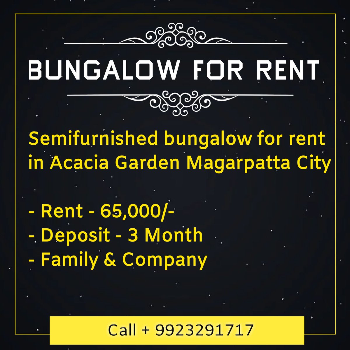 MagarProperties's tweet photo. Available Bungalow for rent in Acacia Garden Magarpatta City

#magarpatttacity #Hadapsar #pune #yoopune #Onenorth #realestatebroker #magarproperties https://t.co/Qr6WyIxWfU