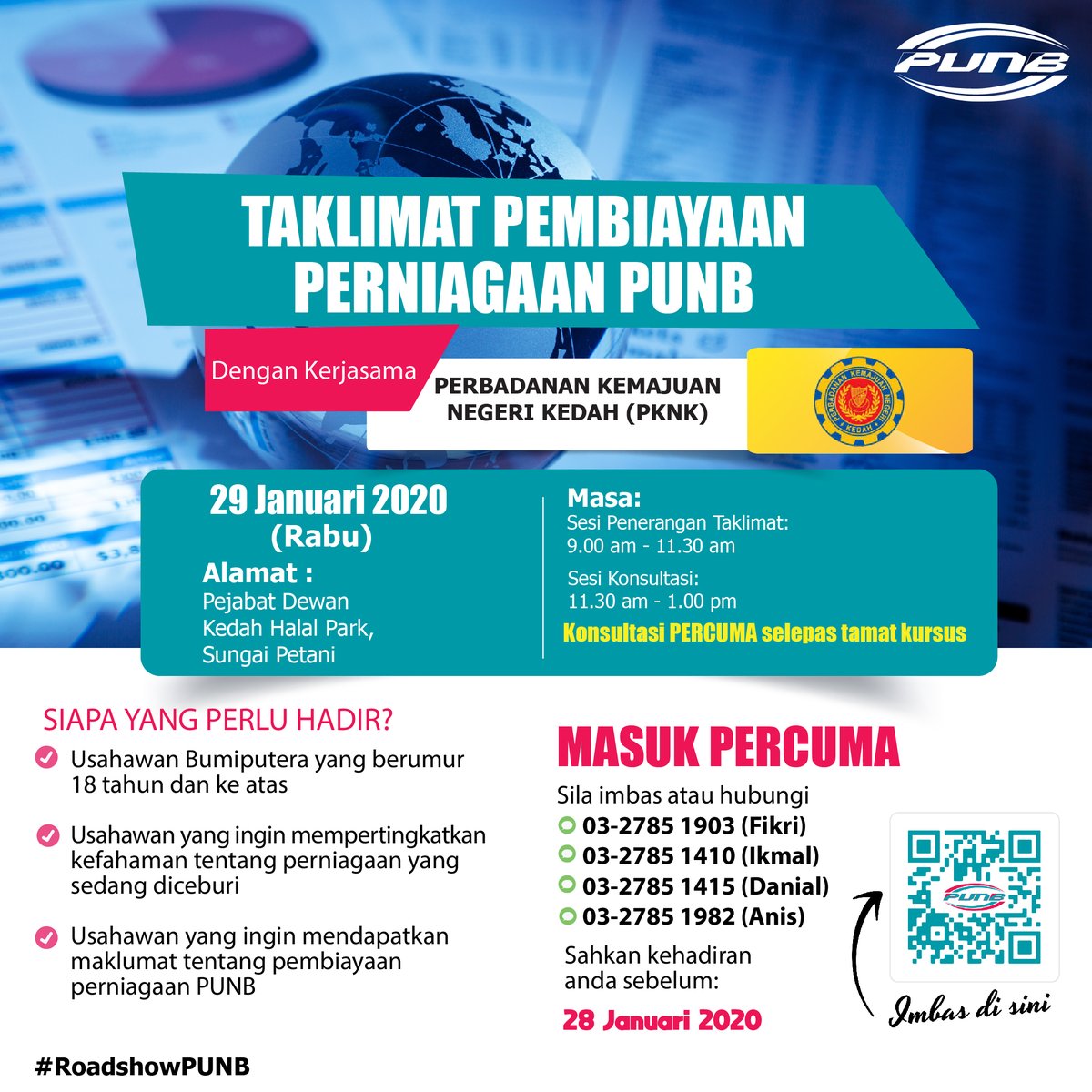 Perbadanan Usahawan Nasional Berhad En Twitter Berita Baik Untuk Warga Kedah Punb Dengan Kerjasama Perbadanan Kemajuan Negeri Kedah Pknk Akan Bertemu Anda Di Taklimat Pembiayaan Perniagaan Negeri Kedah Di Pejabat Dewan Kedah