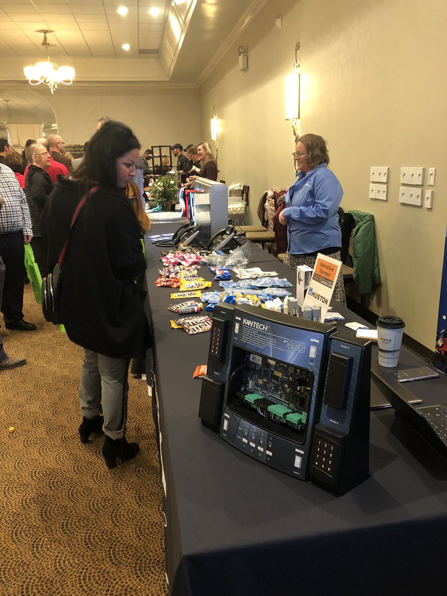 Huston_Tech1's tweet photo. @Huston_Tech at @onezonecommerce Commerce Taste of the Chamber 2020, displaying  Kantec system.
 #hustontech #Taste2020 https://t.co/Ex8eqSOTXf
