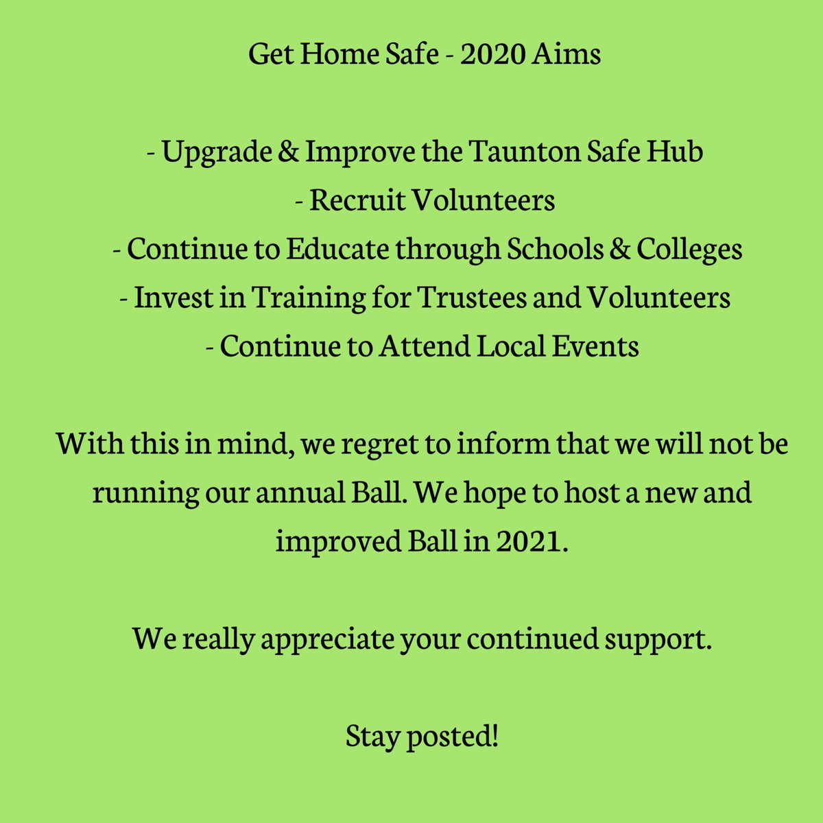 GetHomeSafeUK's tweet photo. #2020 #gethomesafeuk https://t.co/UYjnb77DM5