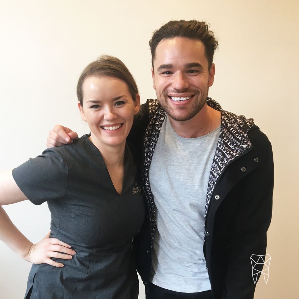 paramountsyd's tweet photo. Everybody say, "Pearly whites!". Our superstar hygienist Kate with our wonderful patient Cain! π
β£
#healthisparamount #paramountlife #paramountdental #smilegame #smileoftheweek #hellofriend #pearlywhites https://t.co/ZUtXoJ0Nxc