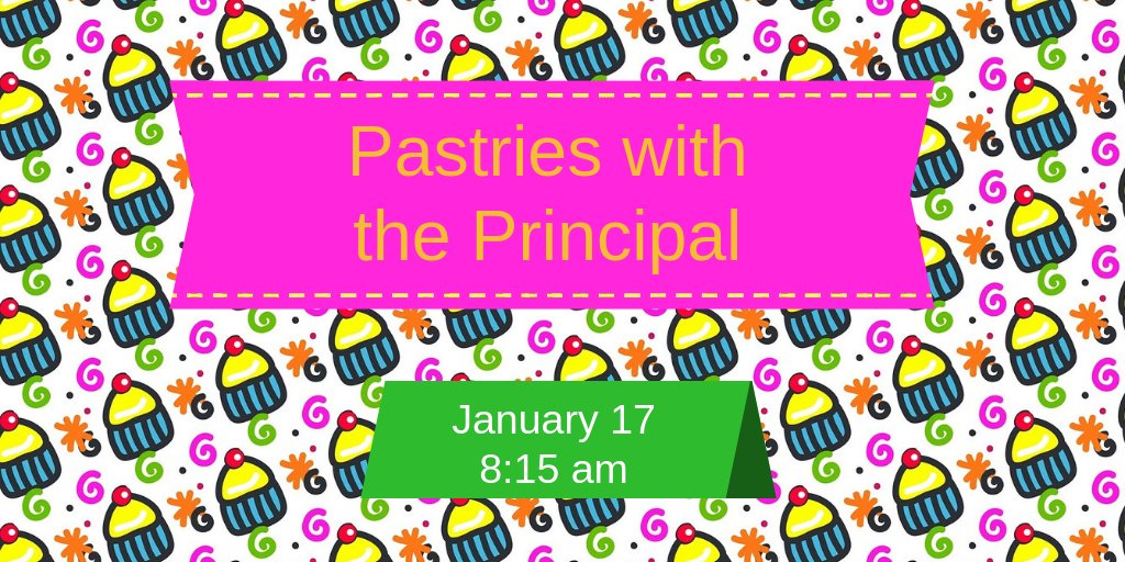 LegacyECISD's tweet photo. We hope to see you at the January Pastries with the Principal on Friday, January 17 at 8:15am. Meet with our administrators &amp; other Legacy families to help support our school. https://t.co/8xxlkODK1t