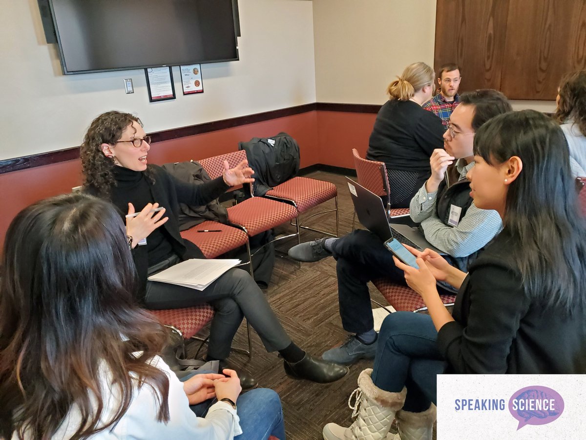 UMNresearch's tweet photo. Thanks to our media partners who helped our researchers' hone their stories at #SpeakingScience inc. Alisa Roth (@MPRnews), Mila Koumpilova (@StarTribune), Emily Sohn, &amp; Alex Reich (@MinuteEarth) #speaksci20 #scicomm
 @alisa_roth
@tidepoolsinc
@MilaKoumpilova
@alexhreich https://t.co/vef7cOJLbN