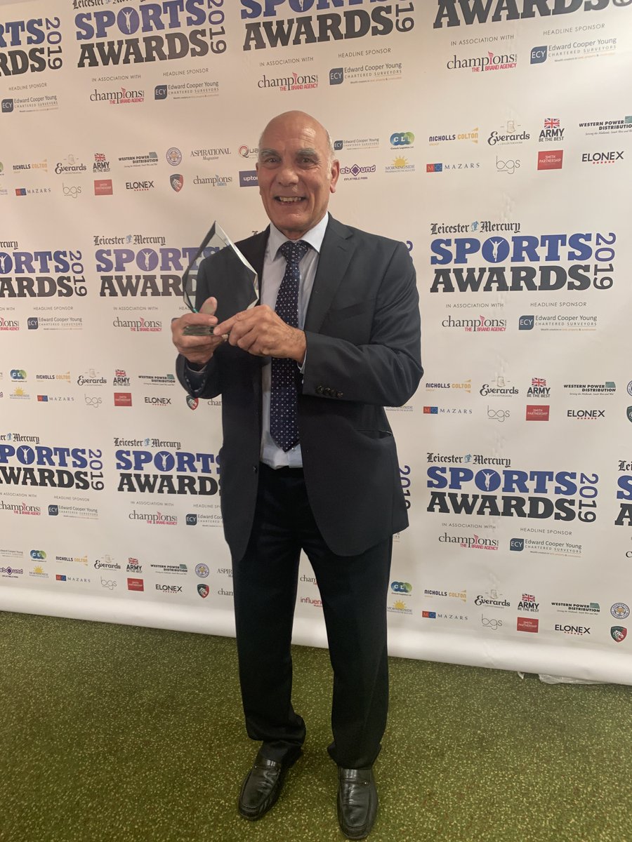A huge congratulations to #JohnDuggan on winning the big one! #UptonSteel Award for Lifetime Achievement #Winner #LMSA2019