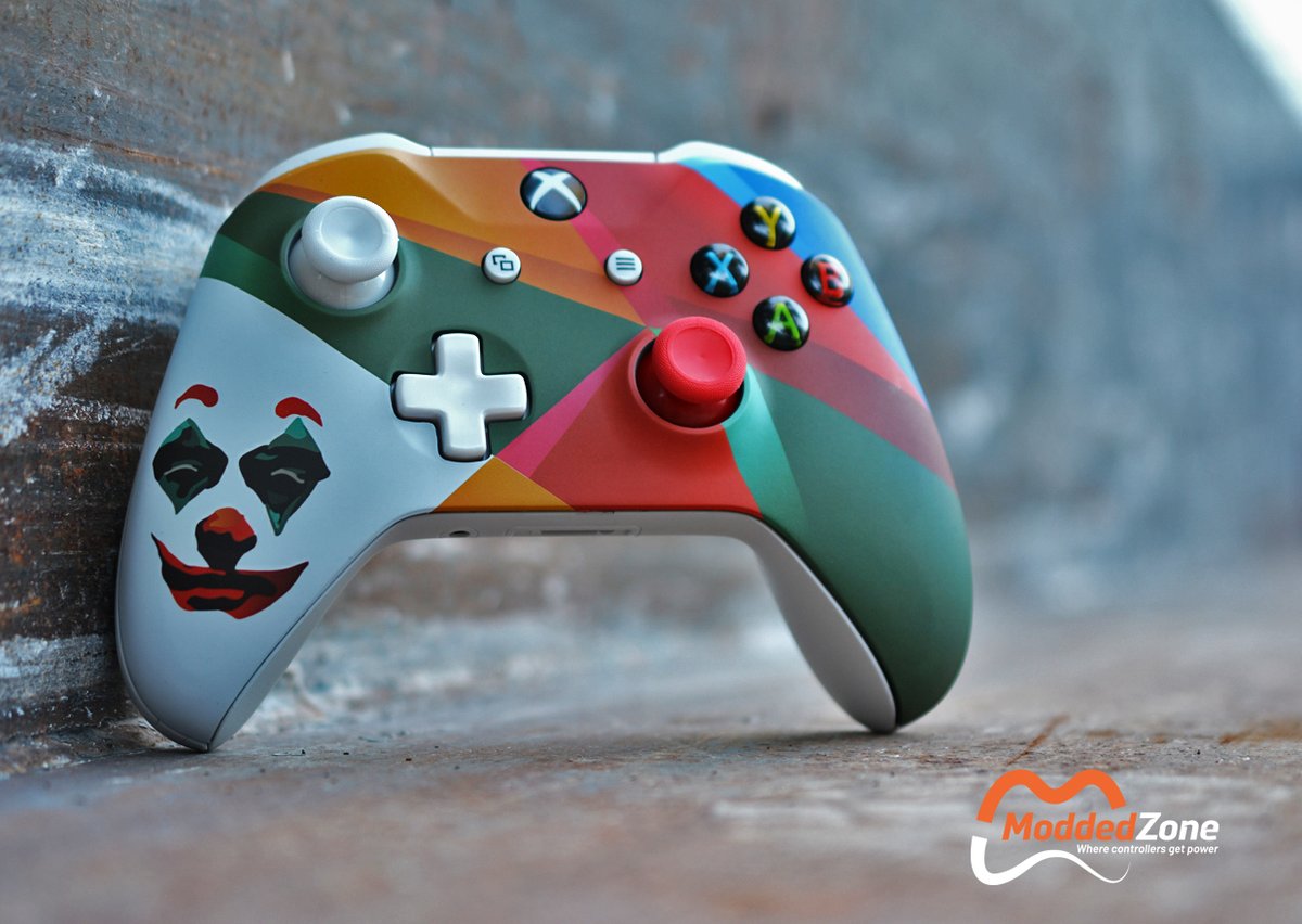 ModdedZoneCom's tweet image. Can You Introduce Me As Joker?
Go grab your Joker controller today at moddedzone.com
.
.
.
.
.
#customcontroller #xboxcontroller #customxboxcontroller #moddedcontroller #moddedzone #gaming #joker #jokerxboxcontroller
