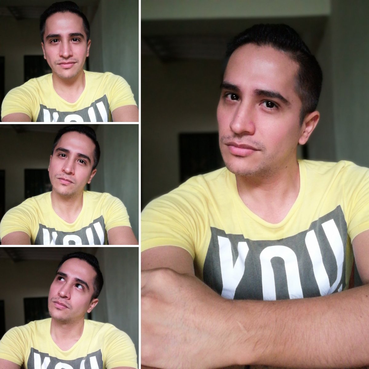 CHARS_RuiVer's tweet photo. En mis ratos libres suelo hacer varias fotos personales, la mayoría no las suelo compartir. Pero todas con una sola mirada 🤩Ah ver, que dice mi mirada según ustedes❓ #collage #colors #yellow #tipografias #you #miradasprofundas #whitoutfilter #mexico🇲🇽 #colombia🇨🇴 #venezuela🇻🇪 https://t.co/fFkGHBsbAL