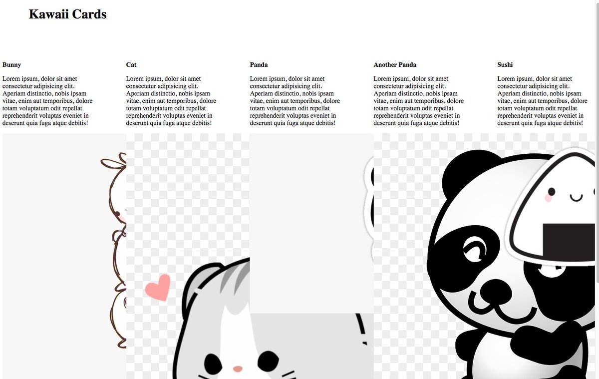 gloupcoder's tweet image. Day 16: Trying to figure out how to  stop my PNG images from overlapping while still staying responsive. #100DaysOfCode