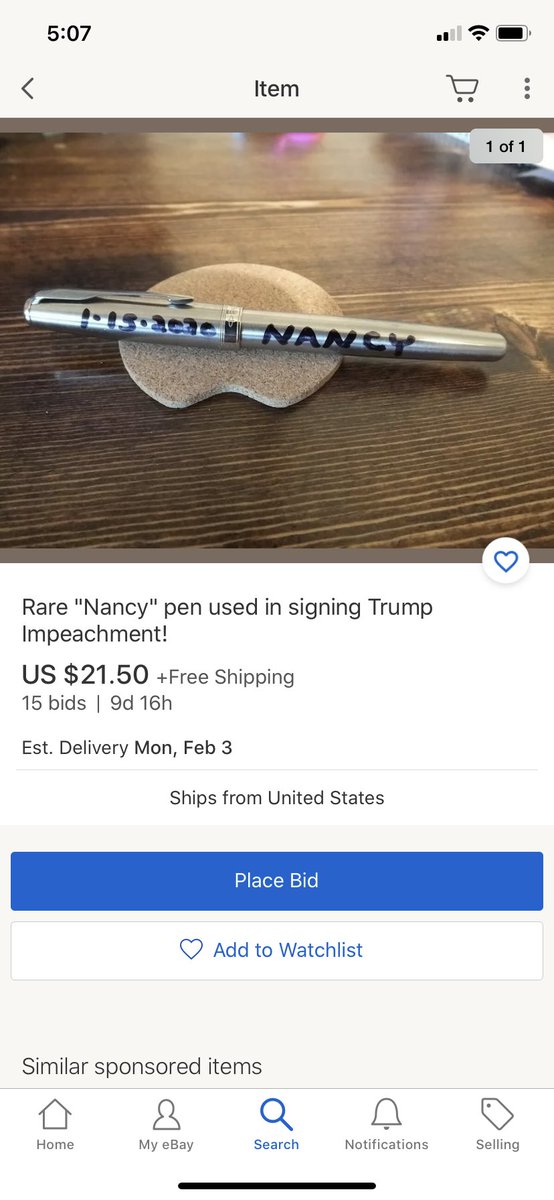 Alright. I’ve known it all along, but this just reinforces it. Liberals are fucking idiots. 😂 This is on eBay.