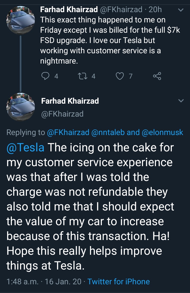 asapketo's tweet image. Tesla defrauding customers to boost Q4 profitability and pump stock price

Search #TeslaRefundIssues for examples

electrek.co/2020/01/15/tes…

Developing story but journalists kind of asleep at the wheel