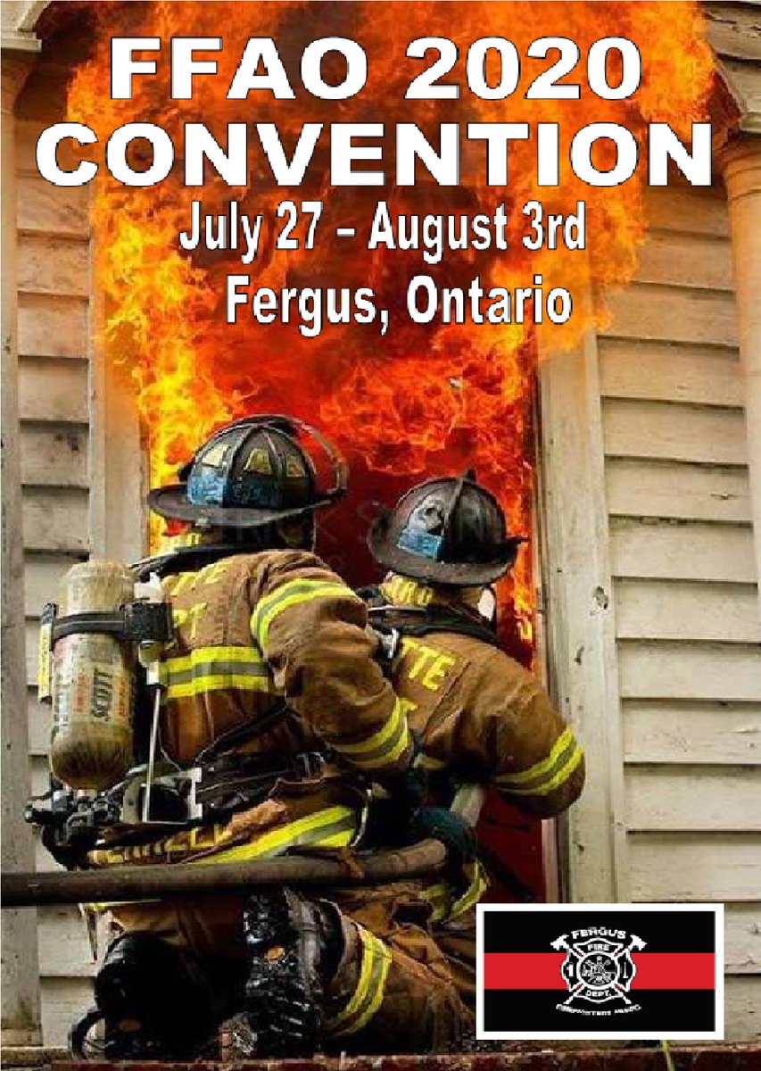 FFAO1's tweet photo. FFAO 2020 Convention is going to be here before you know it. 

Stay tuned for FFAO course announcements coming shortly. 

To prebook your campsites email fergusfireconvention2020@gmail.com

https://t.co/jv1rbgUn6n https://t.co/MqhrB5QKzT