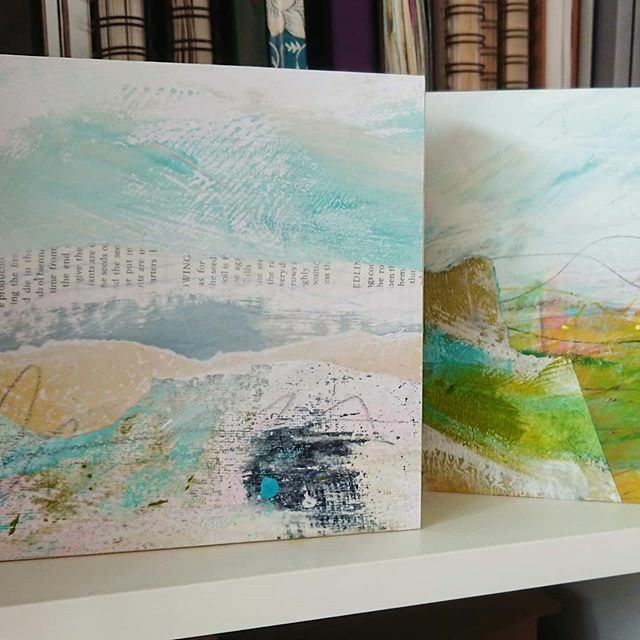 kjinksdesign's tweet photo. Loving working on wood rather than canvas, works for collage and paint. Should have done this sooner!
#landscapestudies #landscapepainter #art #artist #painter #expressionism #creativefreedom #creativeliving #indieartist #lovecolour #makeitshowit #abstr… https://t.co/uKautNBLm8 https://t.co/tRt1a2fBhb