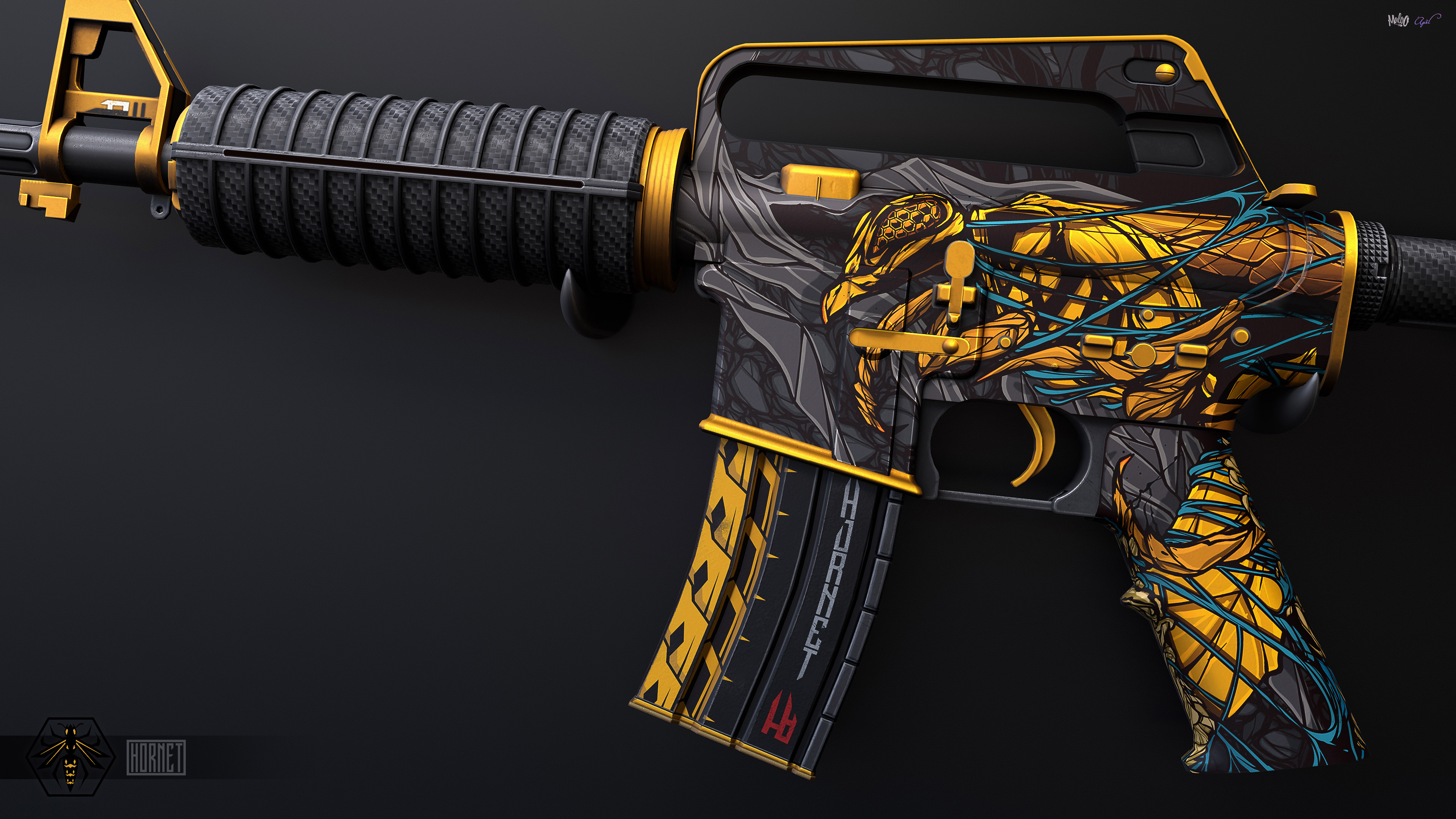 on the @CSGO #SkinSunday where we'll be highlighting skins from the Steam Community Workshop! To kick things off we have the M4A1-S | Hornet! 🎨 https://t.co/tSX4JAga1m / X