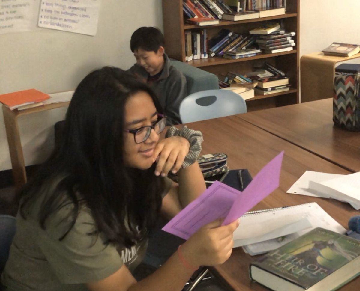 Creative Writers got their pen pal letters back from <a href="/MsCassidyCRE/">Katie Cassidy</a> and @MrsHernandezCRE ‘s 3rd graders!! Look at how big their smiles are!! #CISDOurStory