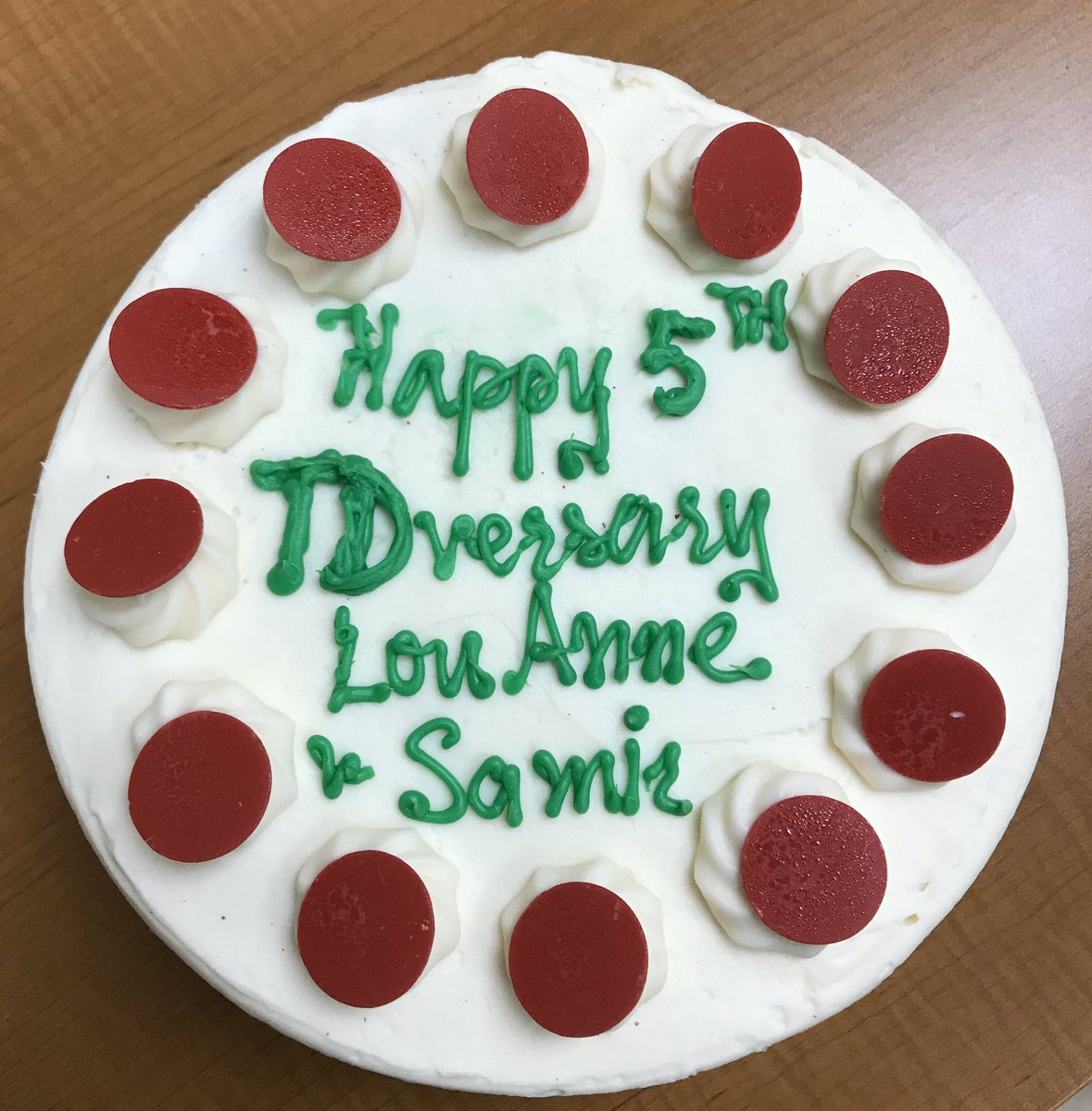 Happy 5th TDversary LouAnne &amp; Samir!!🎉💚🎉 @tdpauld <a href="/scott_belton/">Scott Belton</a> <a href="/dvhfollowers/">dvhfollowers</a> 
Thank you for all that you do at #br1476 #YouMakeTD