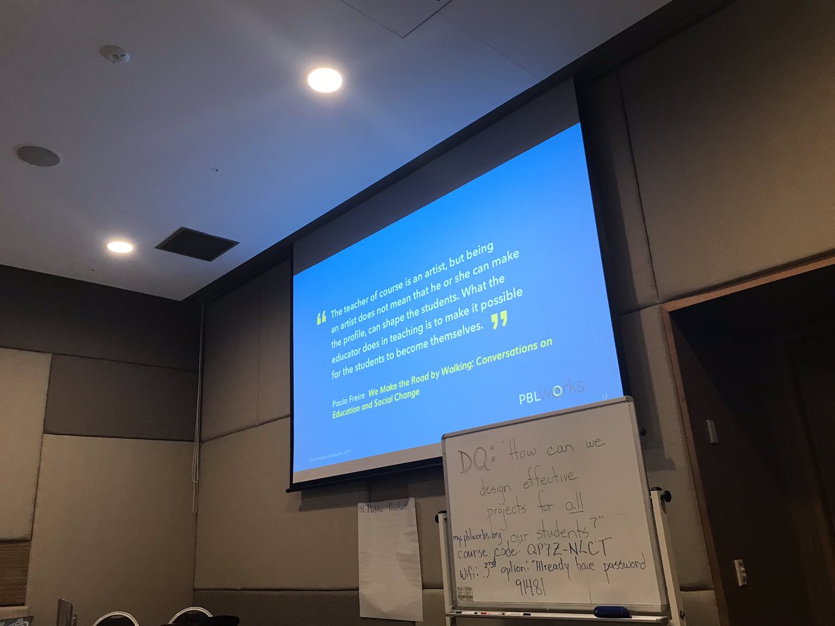 derekbartels's tweet photo. Just finished participating in a wonderful intensive 3 day Institute by @PBLWorks (Buck Institute) in Australia. Further the richness and understanding of Gold Standard PBL. #PBLWorks_downunder thanks @PDTaylor73 for bringing Buck to Aus. https://t.co/4ipG3LvVy7