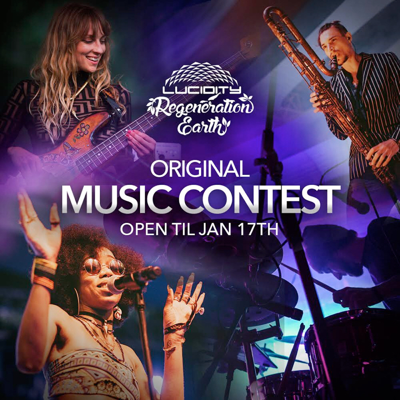 BlessApparel's tweet photo. Calling all Music Makers. Win a chance to play at Lucidity 2020!  Click on this link for details. #lucidityfestival #RegenerationEarth https://t.co/gb7ectuCRU https://t.co/TMOAynwXfz