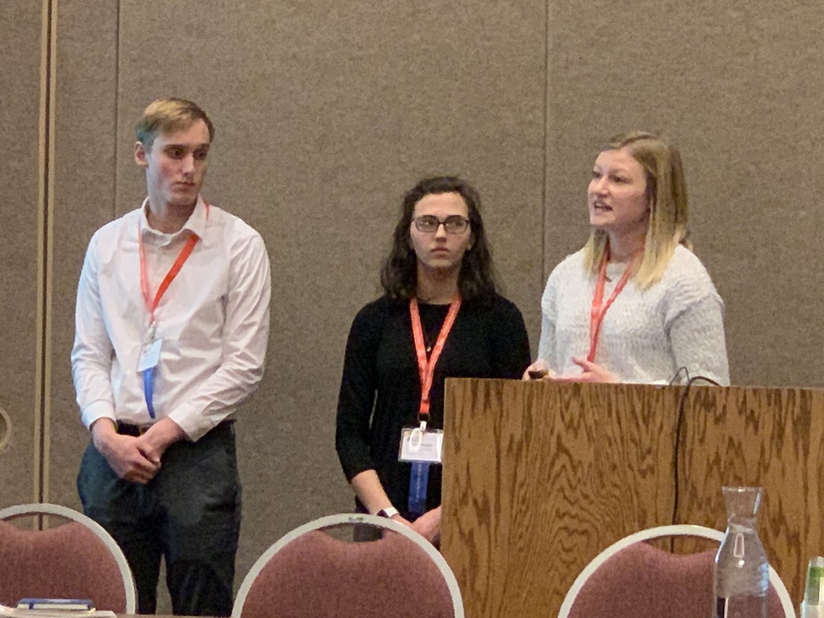 LQPVSuprntdent's tweet photo. RVHS school board student reps made an excellent presentation to school board members from across the State of Minnesota at the Minnesota School Board Association annual conference at the Minneapolis ConventionCenter!Thank you Easton, Rylee, MacKenzie, Advisor Todd Steve &amp;J Boots https://t.co/iDlARoXox6