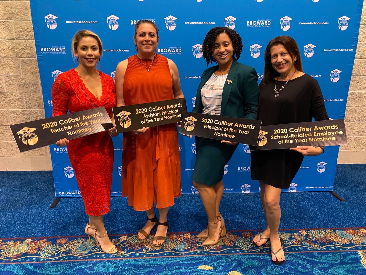 Principal of the Year
Assistant Principal of the Year
Teacher of the Year 
Employee of the Year 
Lyons Creek Middle School rocks!