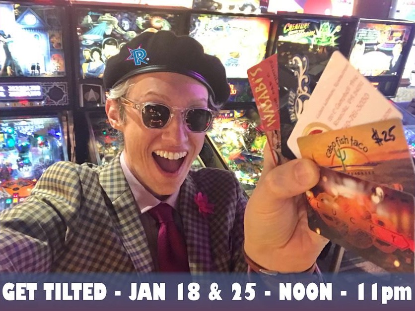 GET TILTED returns for 2020! Now starting at noon until 11pm... with competitions to win and awesome prizes to claim! Just keeps getting better... see y'all here! This Saturday the 18th and next Saturday the 25th.