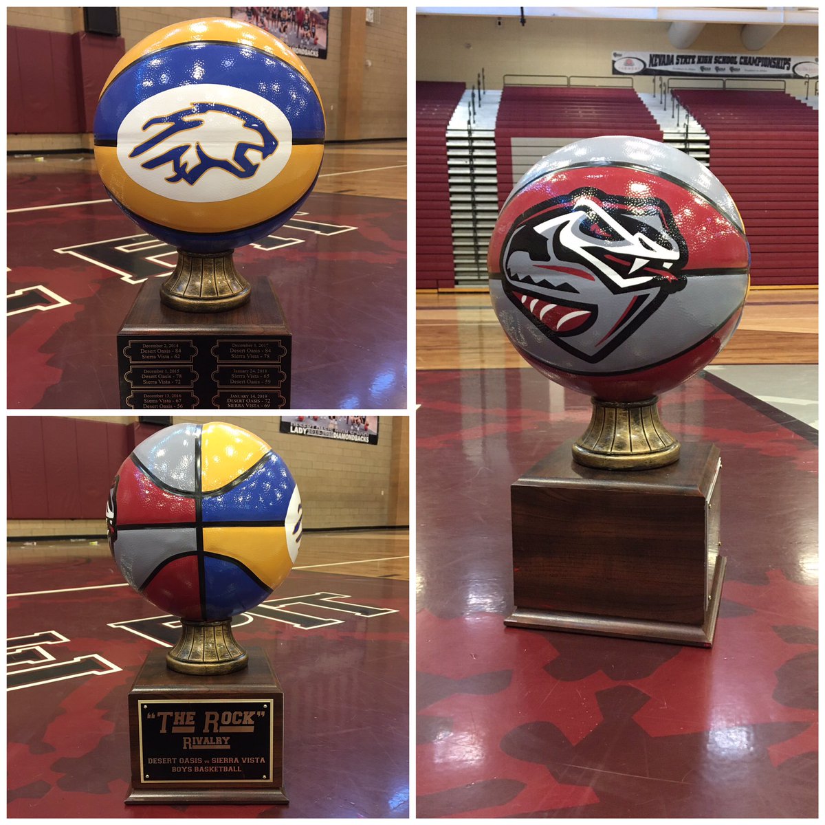 DesertOasisHoop's tweet image. Bring a friend, your school spirit, and let’s PACK the gym for “The Rock” rivalry tomorrow against Sierra Vista at 6:30pm! 🙌🏻🏀