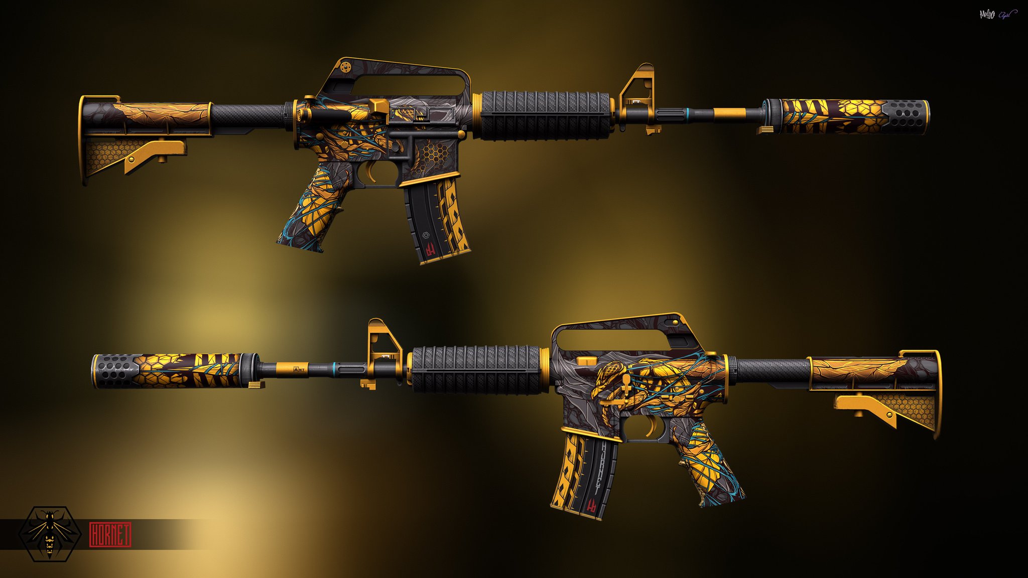 Golden coil m4a1 s ft фото 37