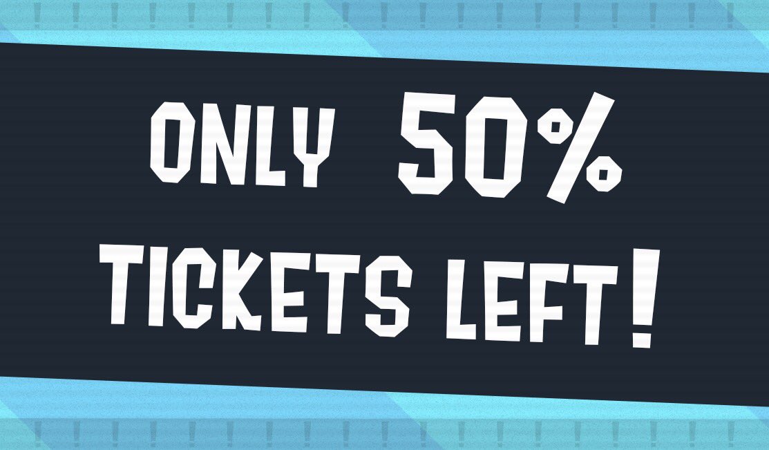 Breeze_Spl's tweet photo. Thank you all for 150 ticket sales!!

Only 50% of tickets remain, don’t miss out! https://t.co/60fJ0fMUm0