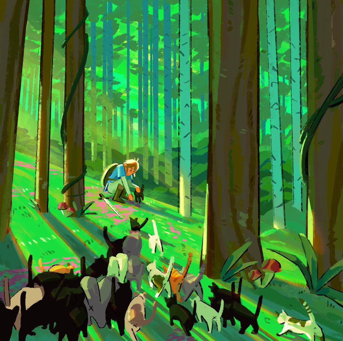 yummygus's tweet photo. 🌲✨ cats can have a little Link!! ✨ #botw
ˢᵉʳᶦᵒᵘˢˡʸ ᵗʰᵒ ʷʰʸ ᵗʰᵉʳᵉˢ ⁿᵒ ᶜᵃᵗˢ ᶦⁿ ᵇᵒᵗʷ https://t.co/x64pIgJoo6