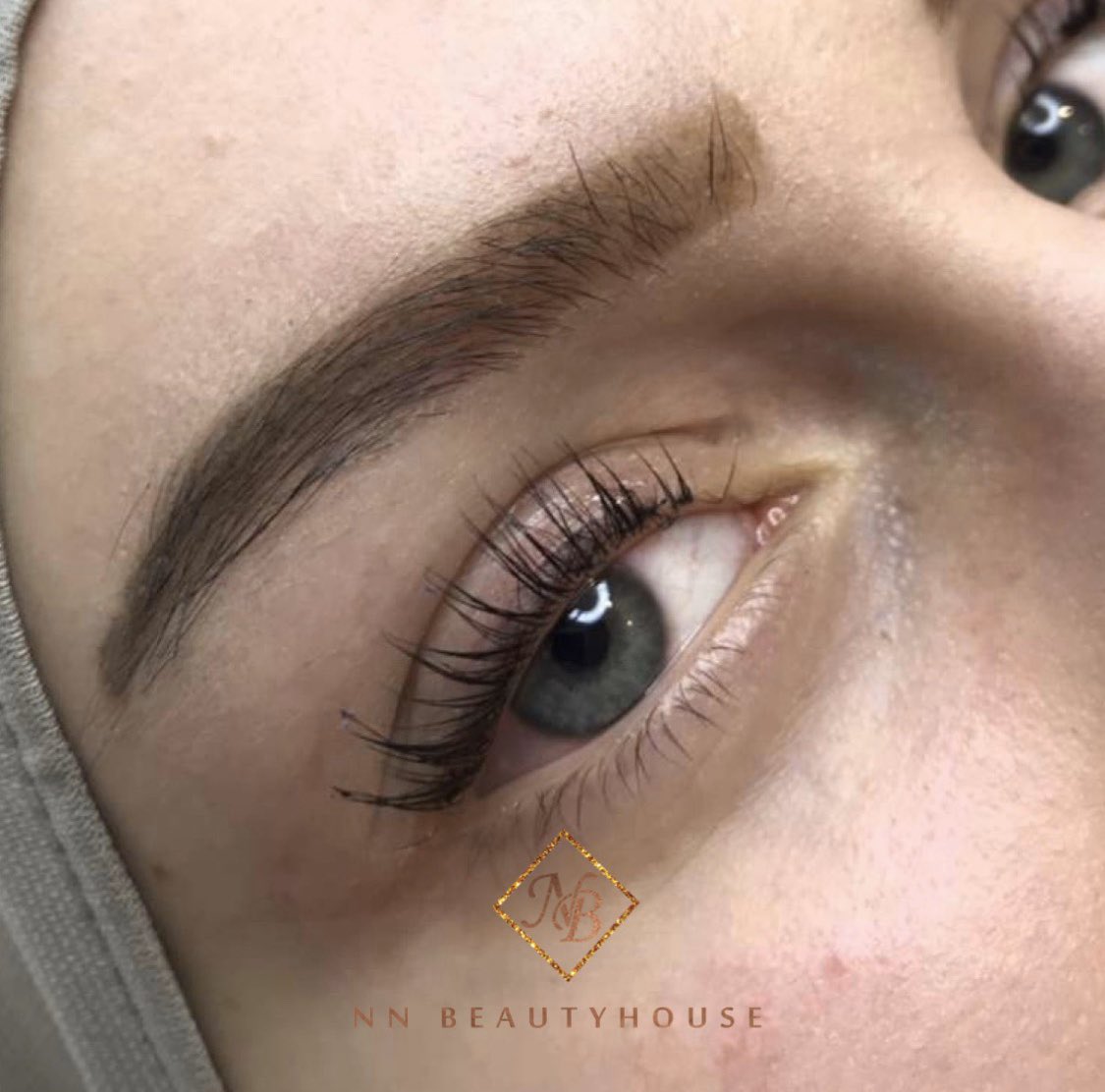 Voor &amp; na wimperlifting. 💫
