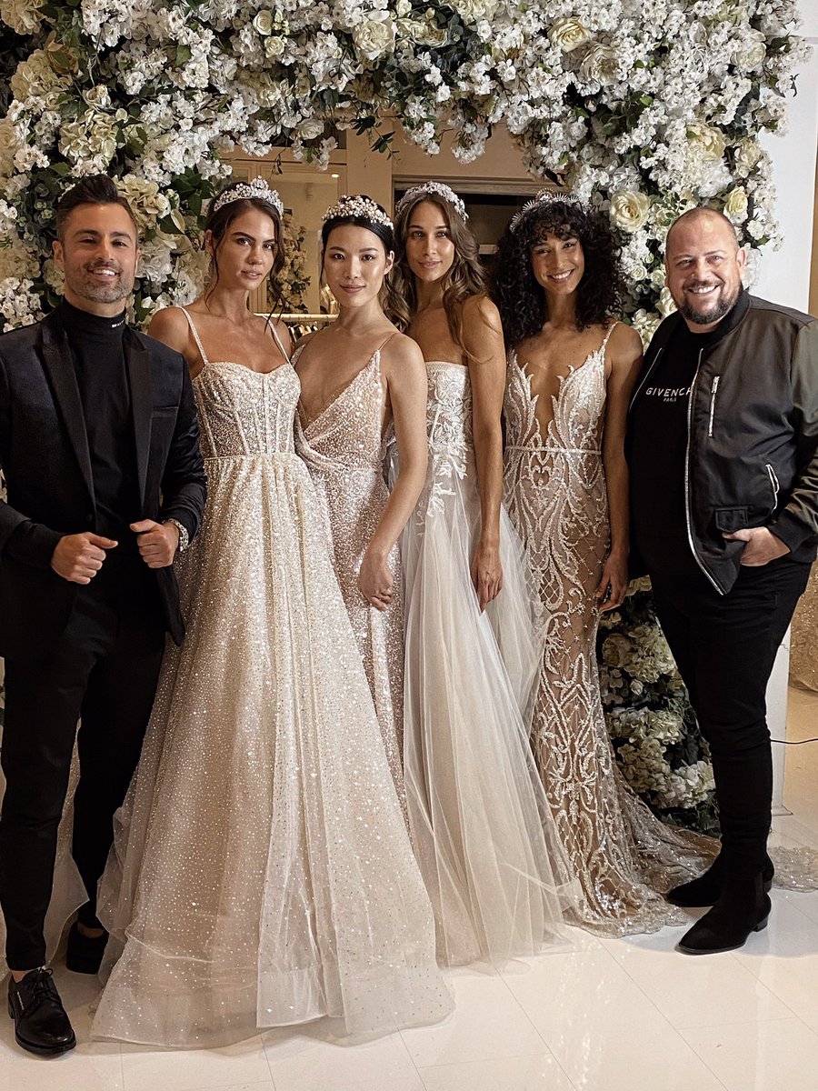 London <a href="/bertabridal/">BERTA</a> showcase at <a href="/TheWedding_Club/">The Wedding Club Official</a>